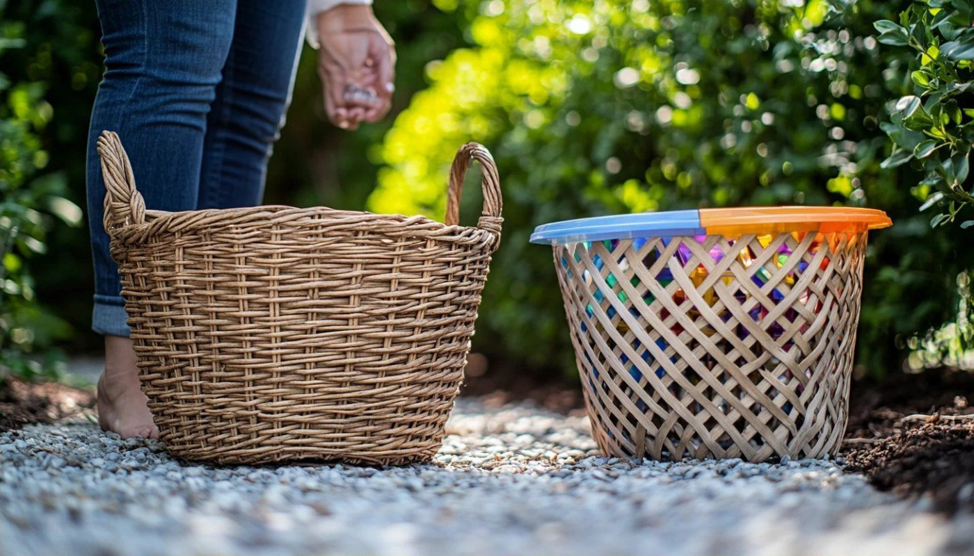 Comment choisir entre un panier en osier et un panier en plastique ?